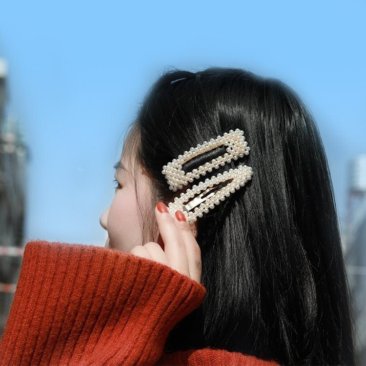 Pearl Hair Clip 5 Pcs Set