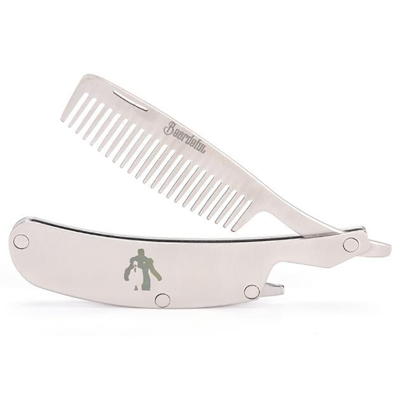 Folding Comb - Stainless Steel Comb