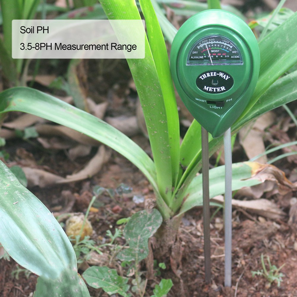 Moisture Meter - Soil PH Meter - 4 in 1 Soil Meter