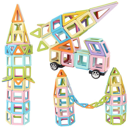 Magnetic Building Blocks 114 Pcs