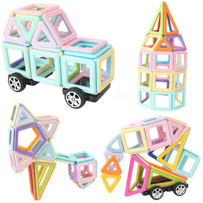 Magnetic Building Blocks 114 Pcs