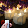 Image of Battery Candles - Remote Control Flameless Candles 3 pcs