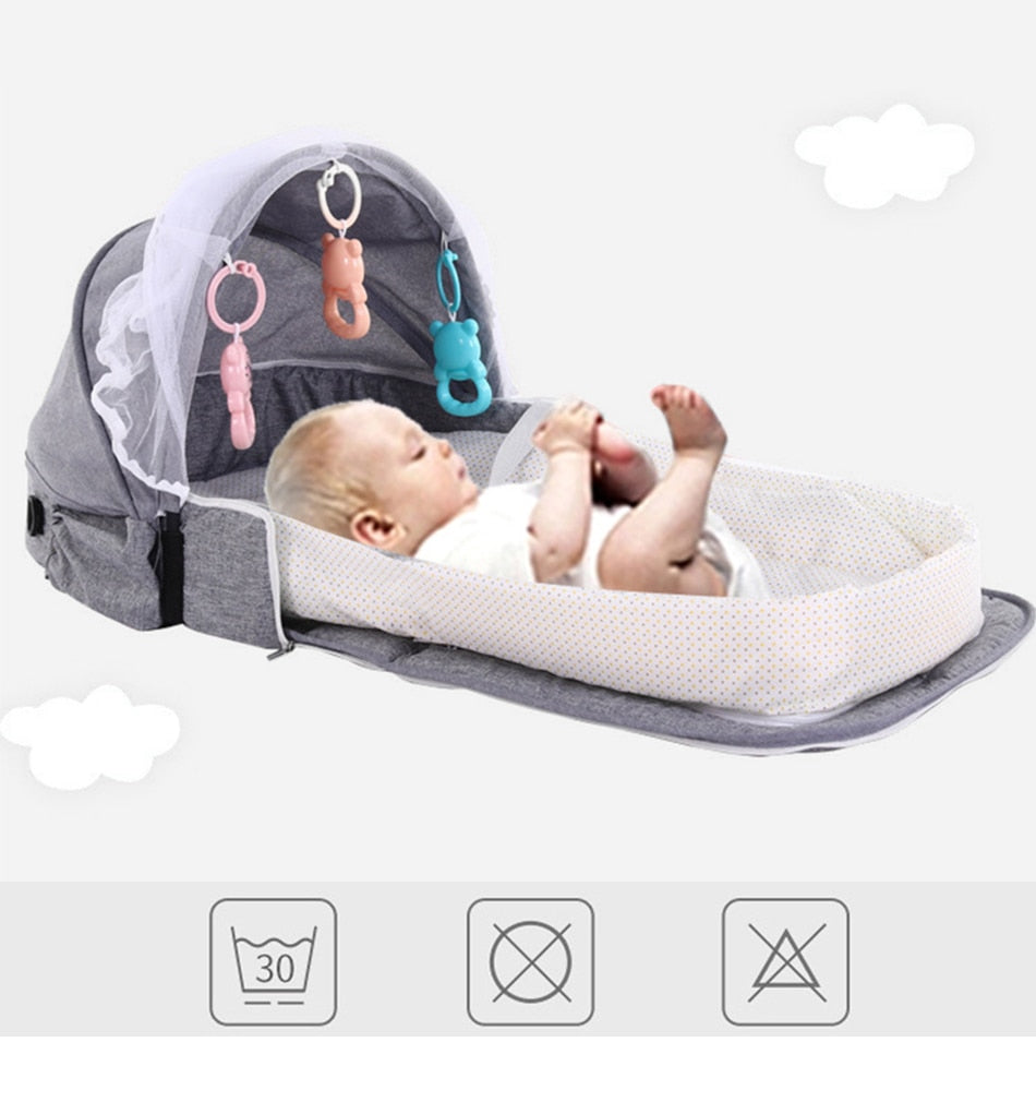 Portable toddler bed - Kids Portable Bed - Portable Baby Bed