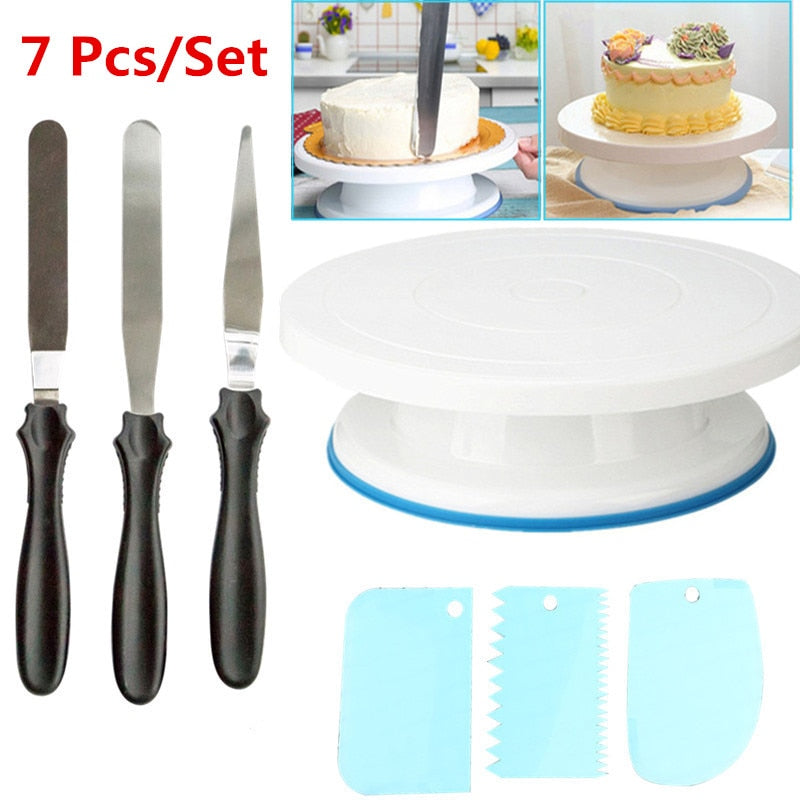 Rotating Cake Stand - Spinning Cake Stand