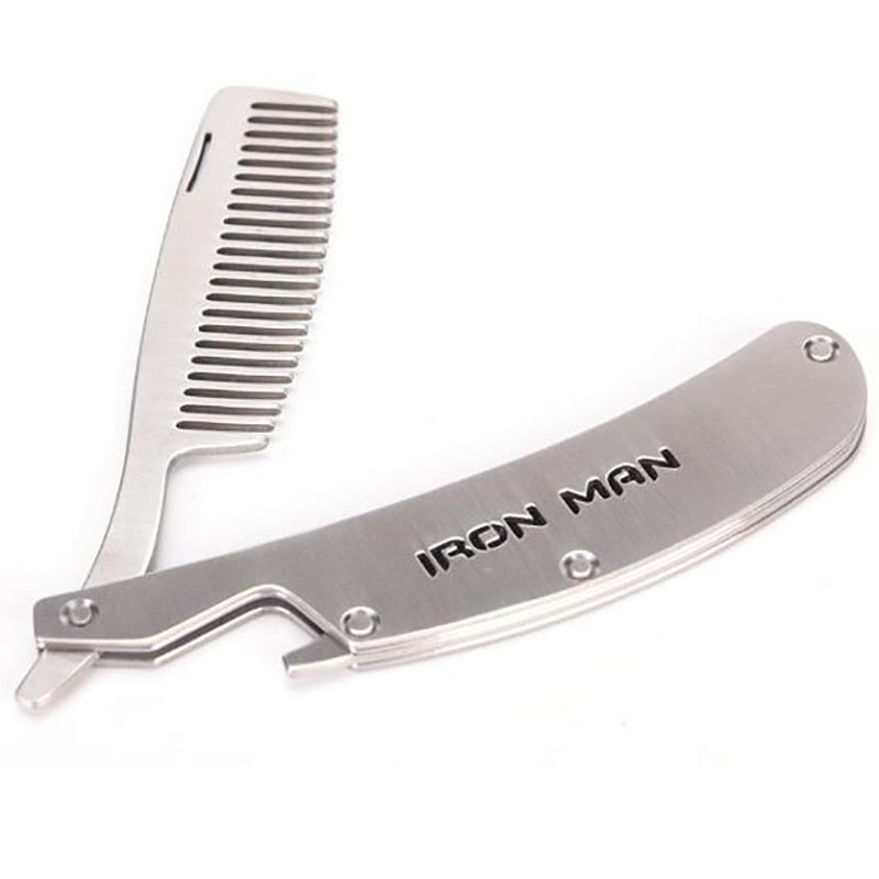 Folding Comb - Stainless Steel Comb