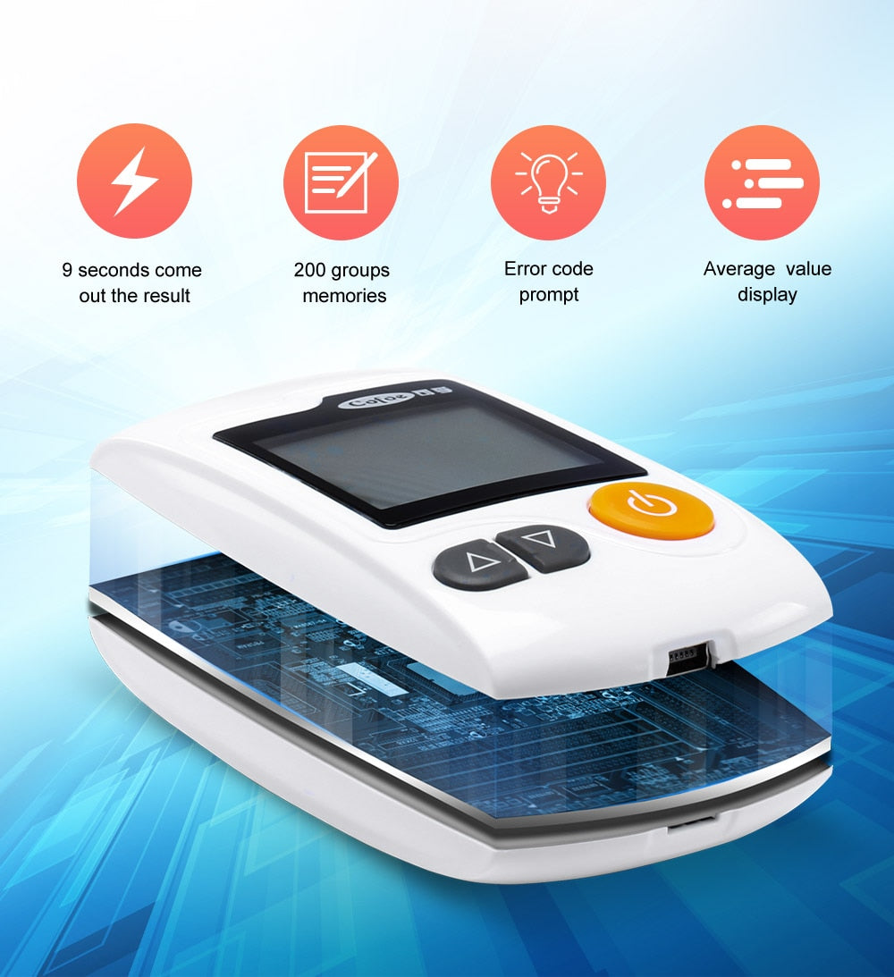 Glucometer - Blood Glucose Meter 100 Stips