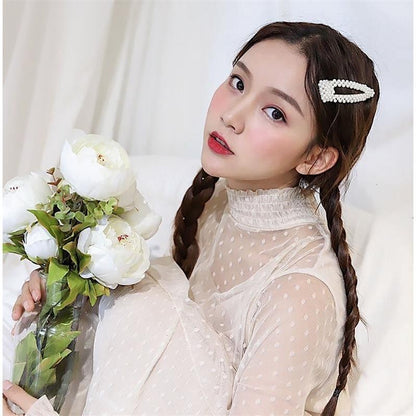 Pearl Hair Clip 5 Pcs Set