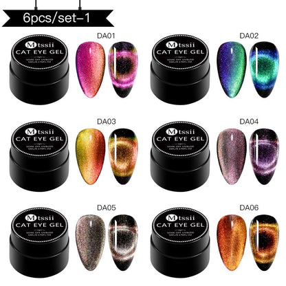 Nail Art Gel l Gel Polish Nail Art 6 pcs Set