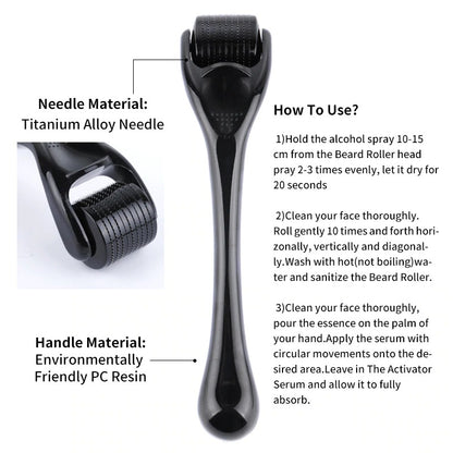 The Beard Roller Men Grooming Kit