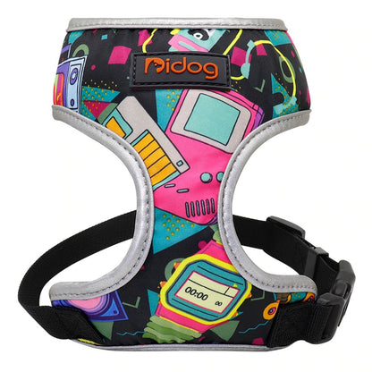Printed Cat Harness for Puppy Small Dogs Harnesse