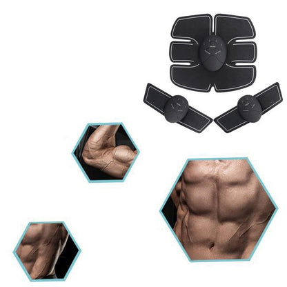 Muscle Massager Six Pack Abs | Training Body Shape Fit Set ABS Six Pad Abdominal