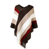 Image of Autumn Spring Womens Poncho Sweater Capes Cloak