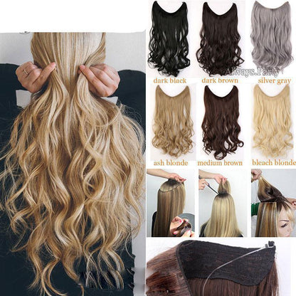 Invisible Halo Hair Extensions