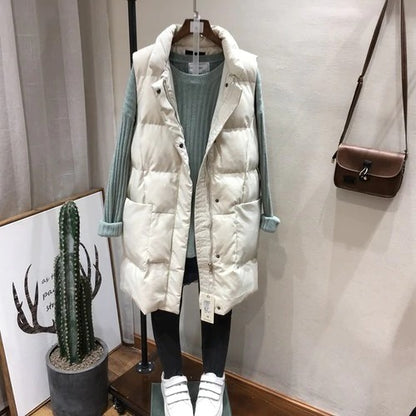 Women Long Puffa Coat