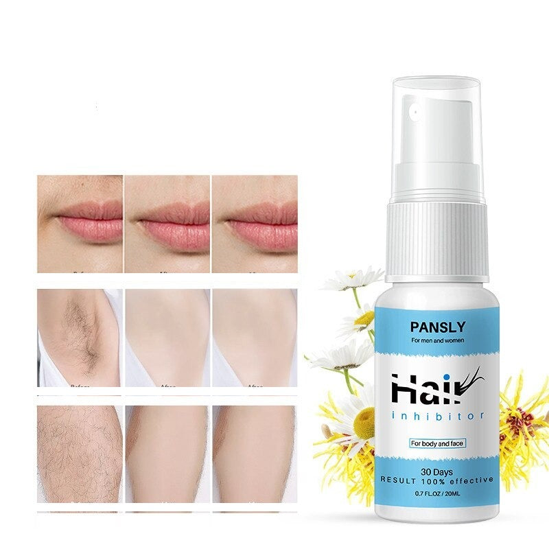 Painless Hair Removal Spray + Hair Growth Inhibitor