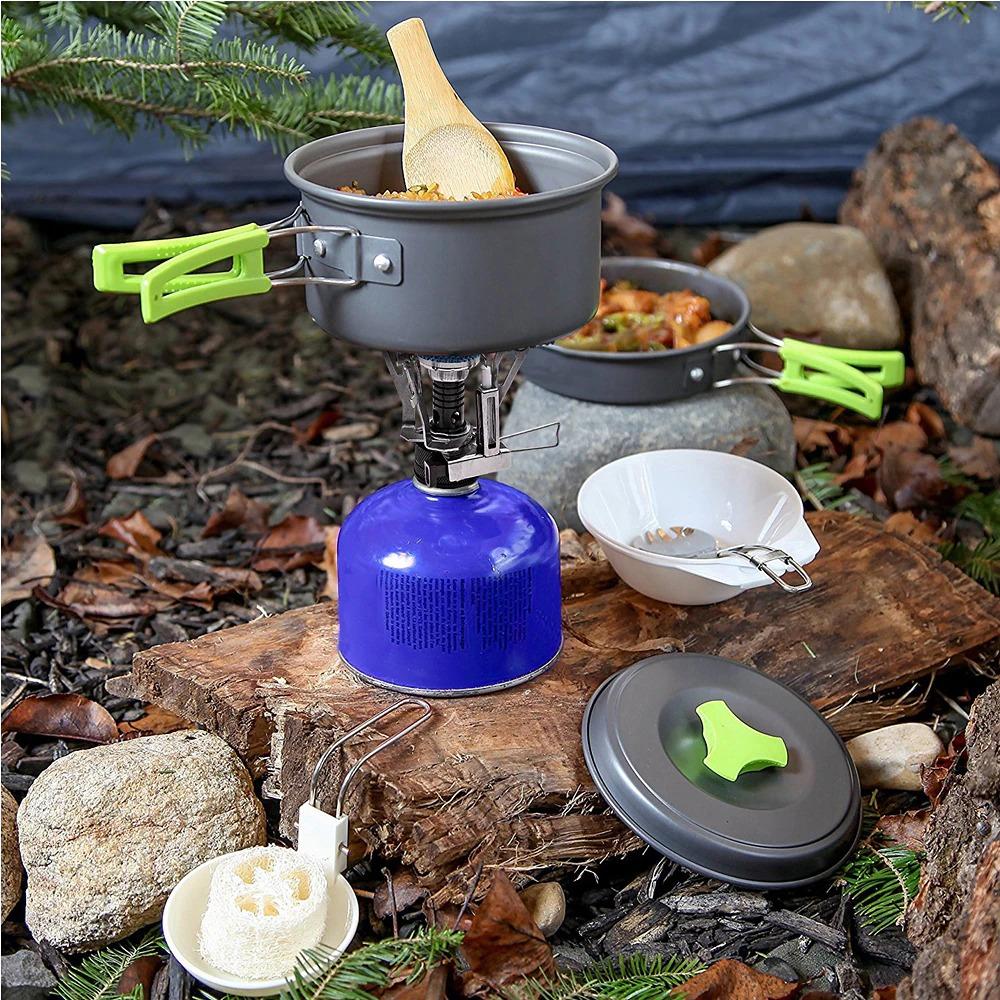 Camping Cookware Set Cooking Camping Equipment