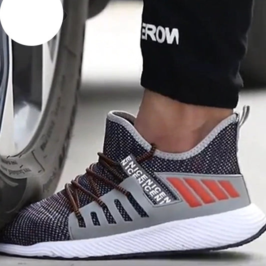 Lightweight Steel Toe Puncture Proof Shoe Work Trainers