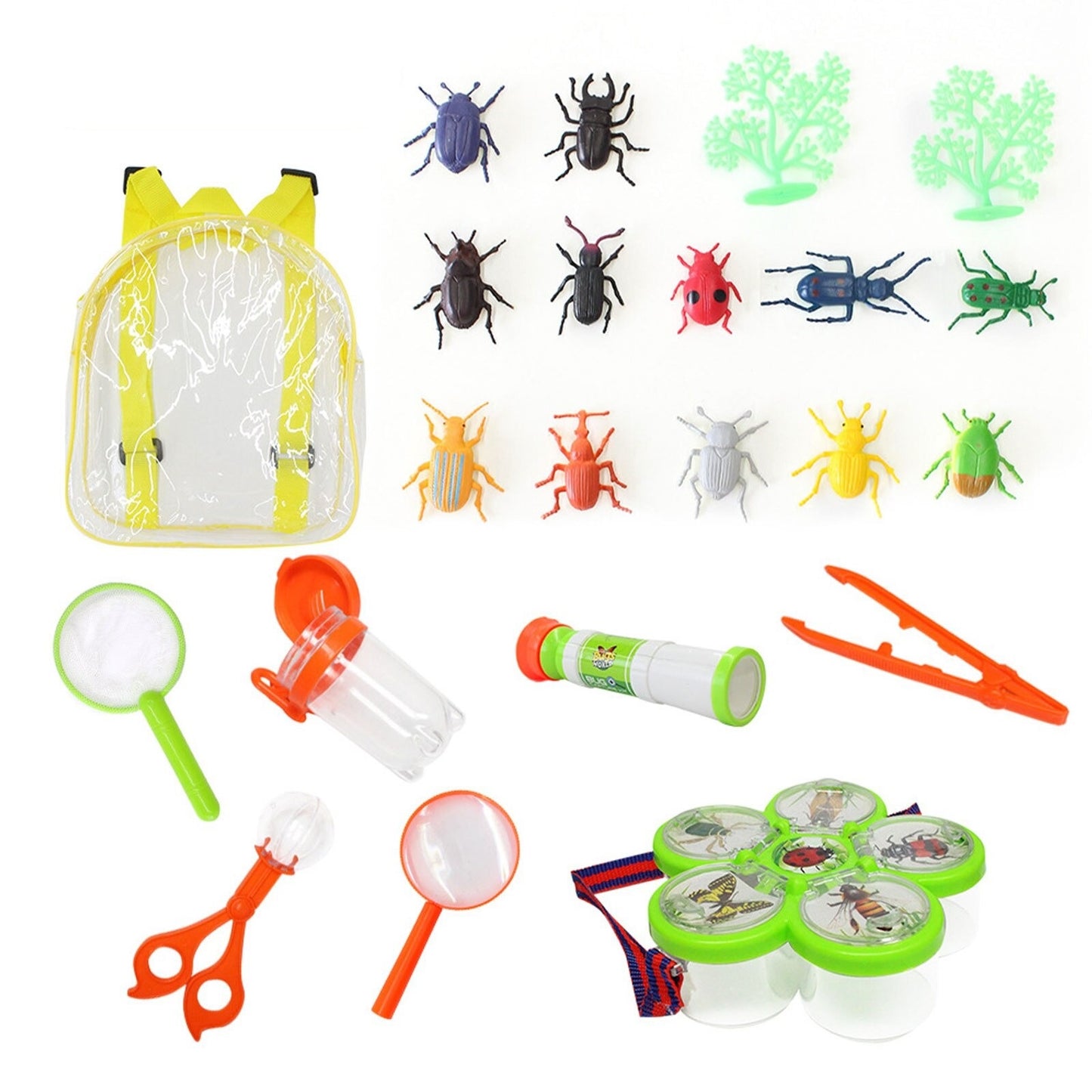 22 Pcs Outdoor Kids Explorer Kit Nature Bug Childrens Explorer Kit Observation Box Children's Nature Explorer Kit