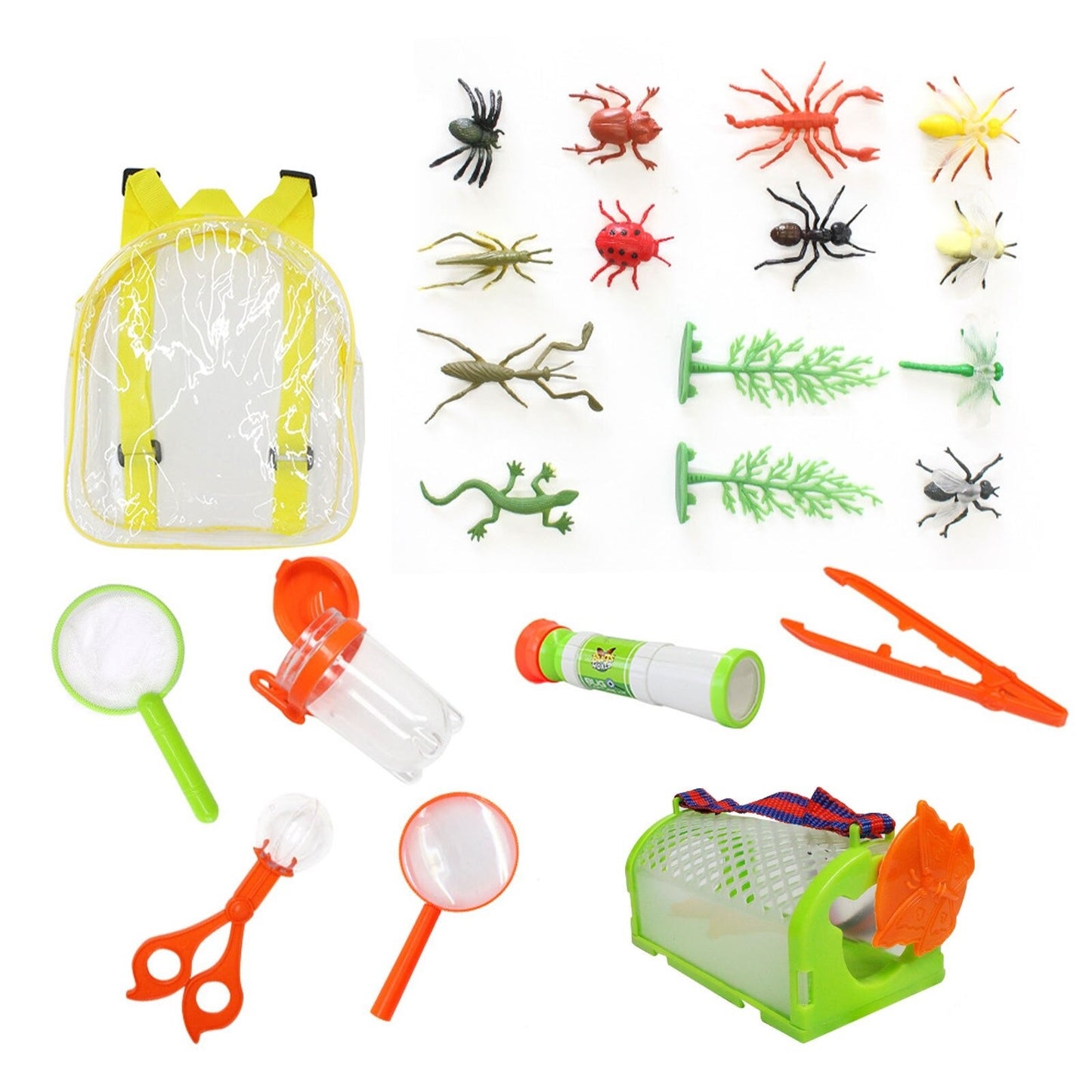 22 Pcs Outdoor Kids Explorer Kit Nature Bug Childrens Explorer Kit Observation Box Children's Nature Explorer Kit