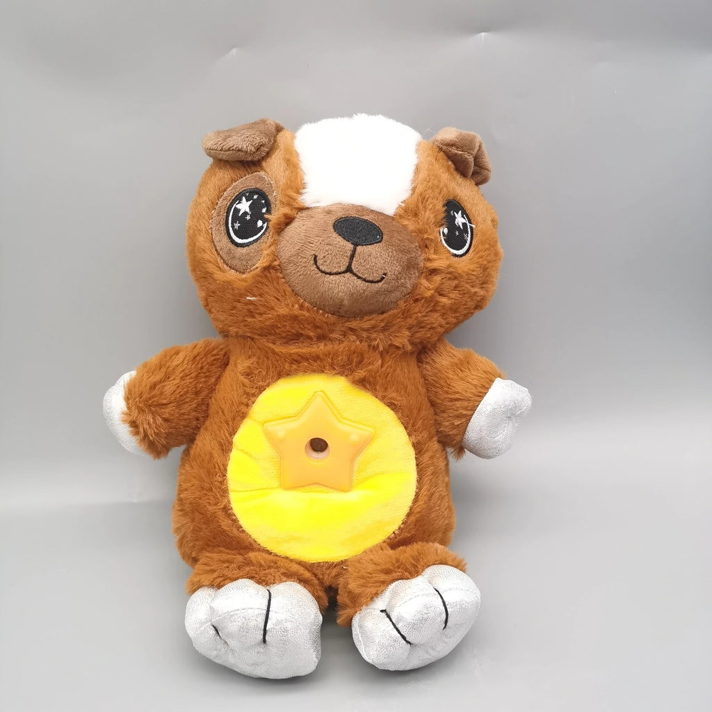 Plush Toy Star Light Projector Teddy Bear Galaxy Projector Kids Night Light Projector