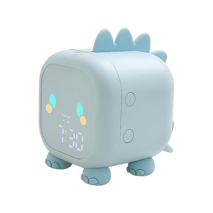 Kids Alarm Clock Super Cute Dinosaur Digital Alarm Clock For Kids Bedside Voice Control Childrens Alarm Clock