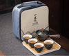 Image of Exquisite Stone China Tea Set Handmade Teapot and Cup Set China Tea Ceremony Tea Pots Set