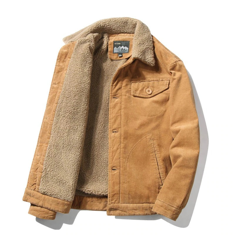 Corduroy Warm Wax Jacket