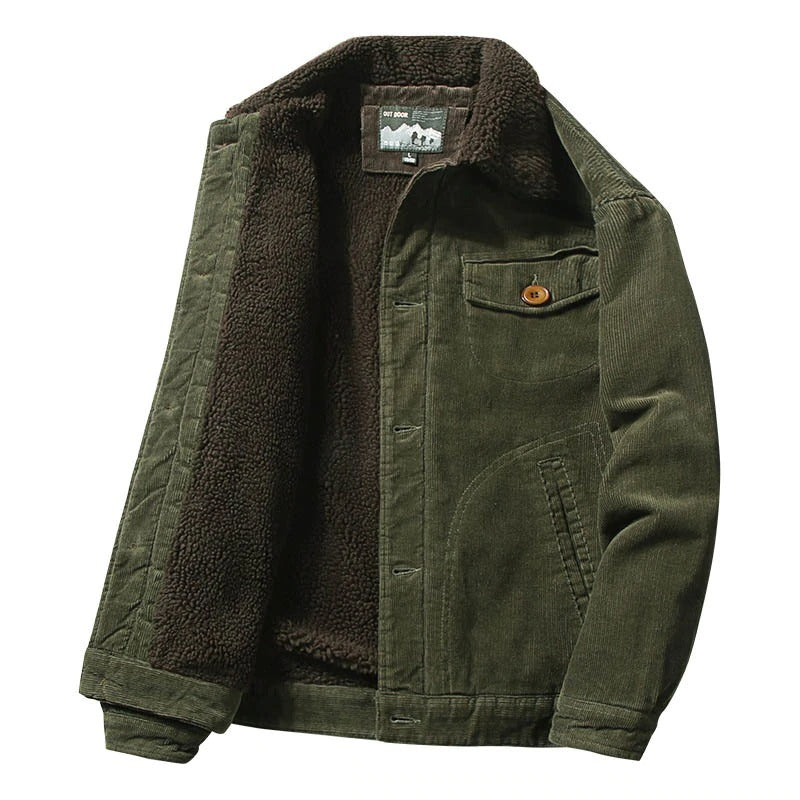Corduroy Warm Wax Jacket