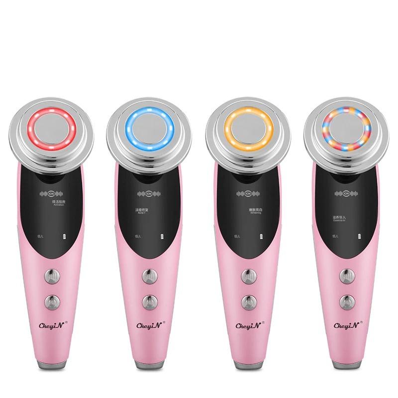 7 In 1 EMS Facial LED Light Tightening Skin Hot Treatment Wrinkle Removal