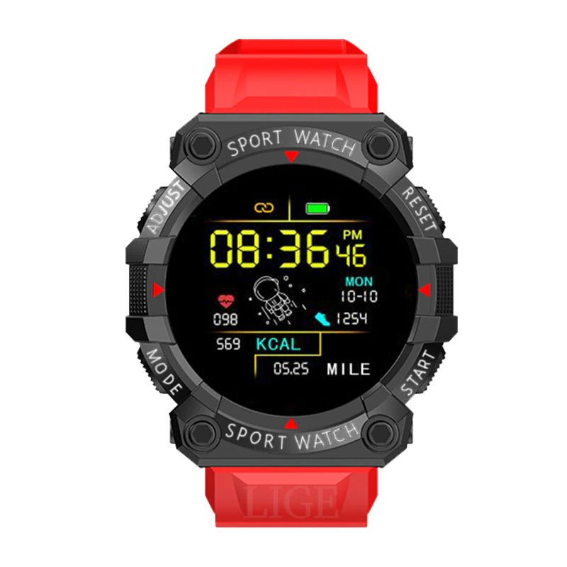 Digital Sports Watch Blood Pressure Tracker Smart Sport Watch with Remote Camera Hearth Rate Sport Watch
