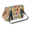 Image of Soft Dog Carrier for Walking Dog Bag Fur Pet Carrier Doggy Rucksack Pet Sling Bag