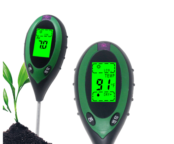 Moisture Meter - Soil PH Meter - 4 in 1 Soil Meter