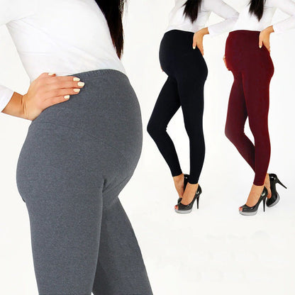 Adjustable High Waist Maternity Leggings