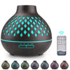 Image of Ultrasonic Electric Oil Diffuser LED Aromatherapy Electric Diffuser with Remote Controller Electric Aroma Difusser