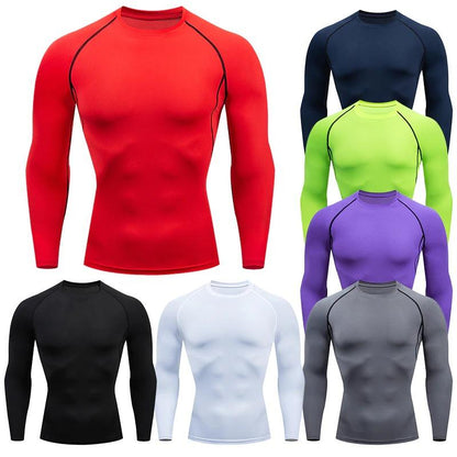 Men's Belly Hiding Shaper Stomach to Chest Slimmer Compression Shirt