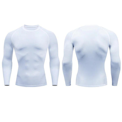 Men's Belly Hiding Shaper Stomach to Chest Slimmer Compression Shirt