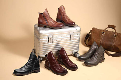 Pu Leather Boots For Men | Top ankle Boot Style