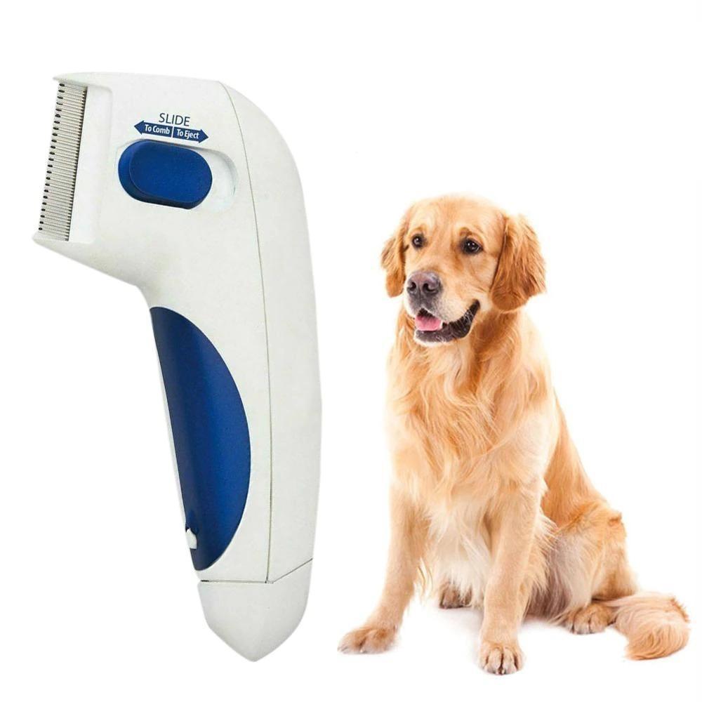 Lice Vacuum Comb for pets Anti Flea dog comb