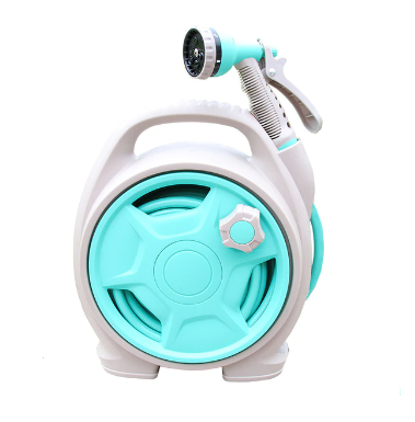 Garden Hose Reel Portable Set Agricultural Car Wash Hose Retractable Reel Pressure Washer Hose Reel