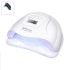 Image of UV Gel Nail Dryer with Motion Sensor Nail Lamp Led High Powered Nail Dryer