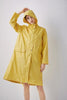 Image of Women Yellow Raincoat Rain Poncho
