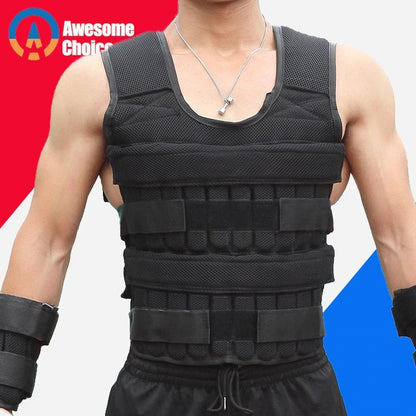 Workout Adjustable Weighted Vest 40/110 LB