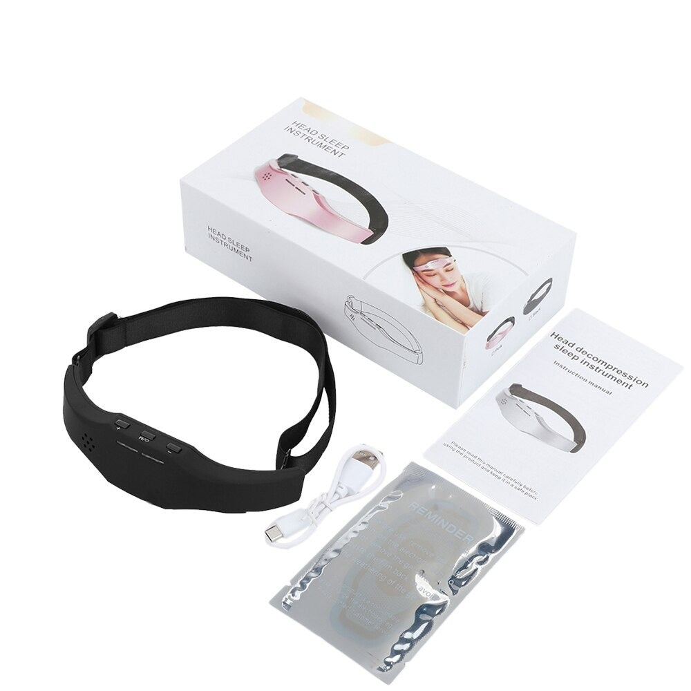 Electric Head Massage Machine Sleep Monitor Head Massager for Migrain Relief Massaging the Scalp for Insomnia