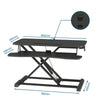 Image of height adjustable standing desk