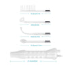 Image of High Frequency Facial Machine Electrotherapy Wand Glass Tube