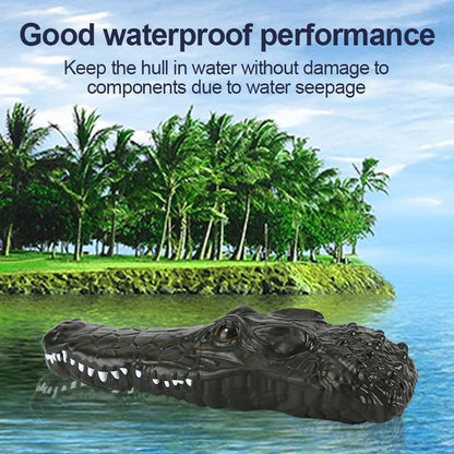 Crocodile Head Remote Control Boat Alligator Toys