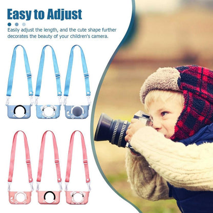 Kids Camera Protective Cover Case Children Camera Silicone Shell Cute Cartoon Camera Toys Child Outdoor Photography Camera Cover