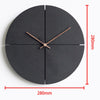 Image of large black clock