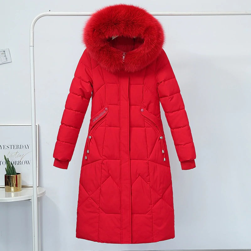 Maternity Coat Winter Down hooded Jacket