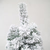 Image of 3 Ft Artificial White Christmas Tree New Year Decoration White Fibre Optic Christmas Tree Small White Christmas Tree